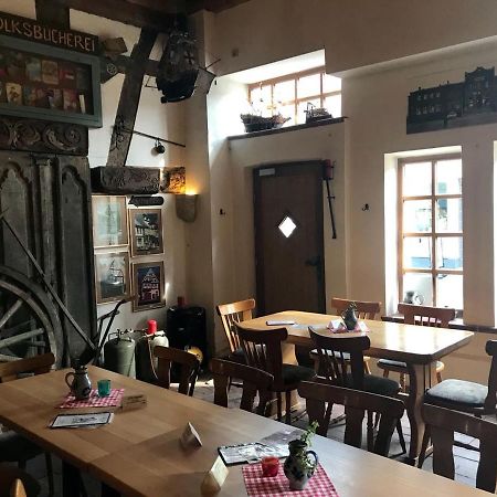 Hotel-Pension Markt-Scheune Anno 1652 弗洛托 外观 照片